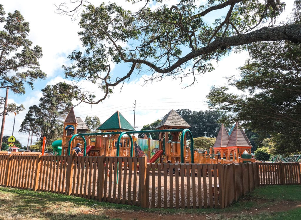 Anuenue Playground in Waimea, Hawaii 